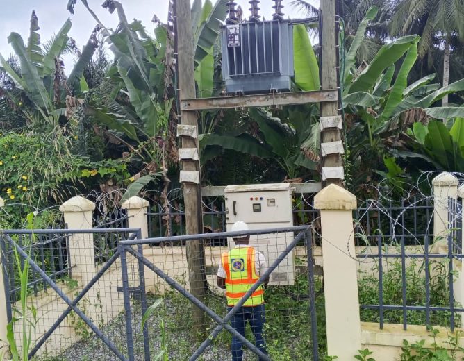 Transformer Injection, System Improvement and LV Network Extension Ongoing in Communities in the Suhum Municipality