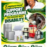 Suhum Municipal Assembly is organising empowerment support programme for Persons with Disability (PWD))